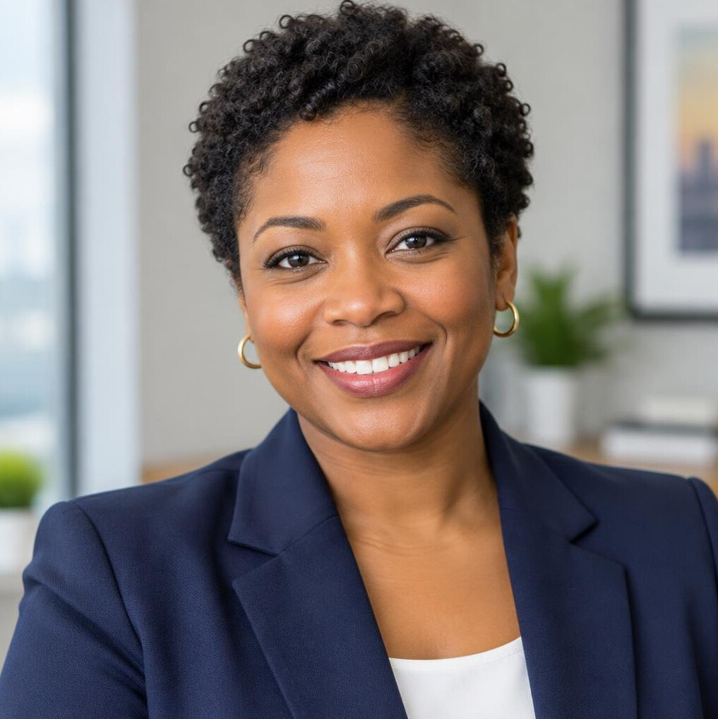 Portrait of a smiling professional woman
