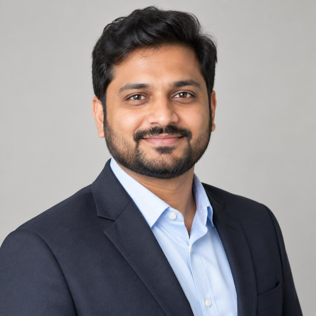 Portrait of a businessman with a beard